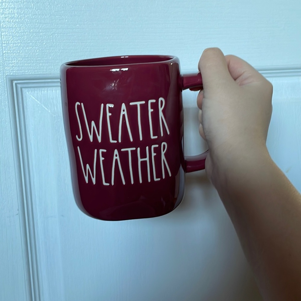 Rae Dunn sweater weather mug